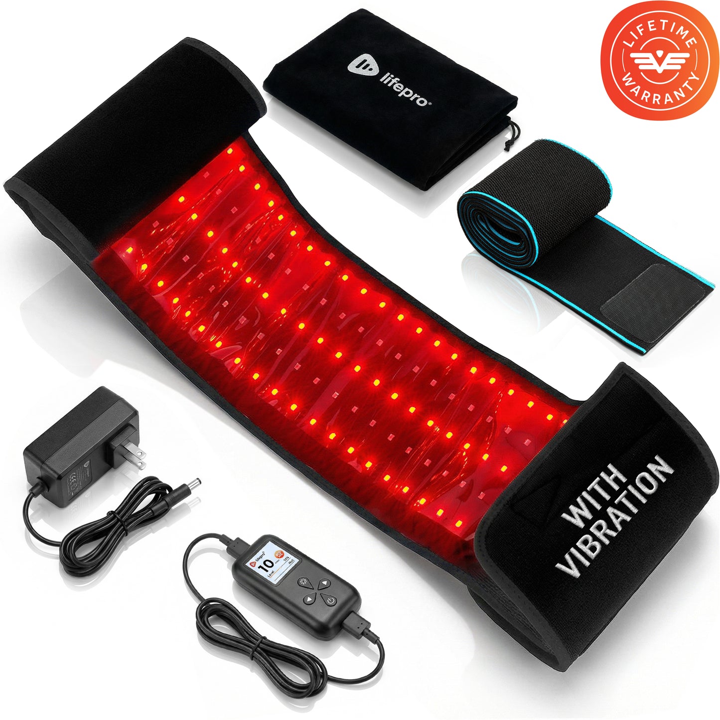 AllevaRed Pro Light Therapy Belt