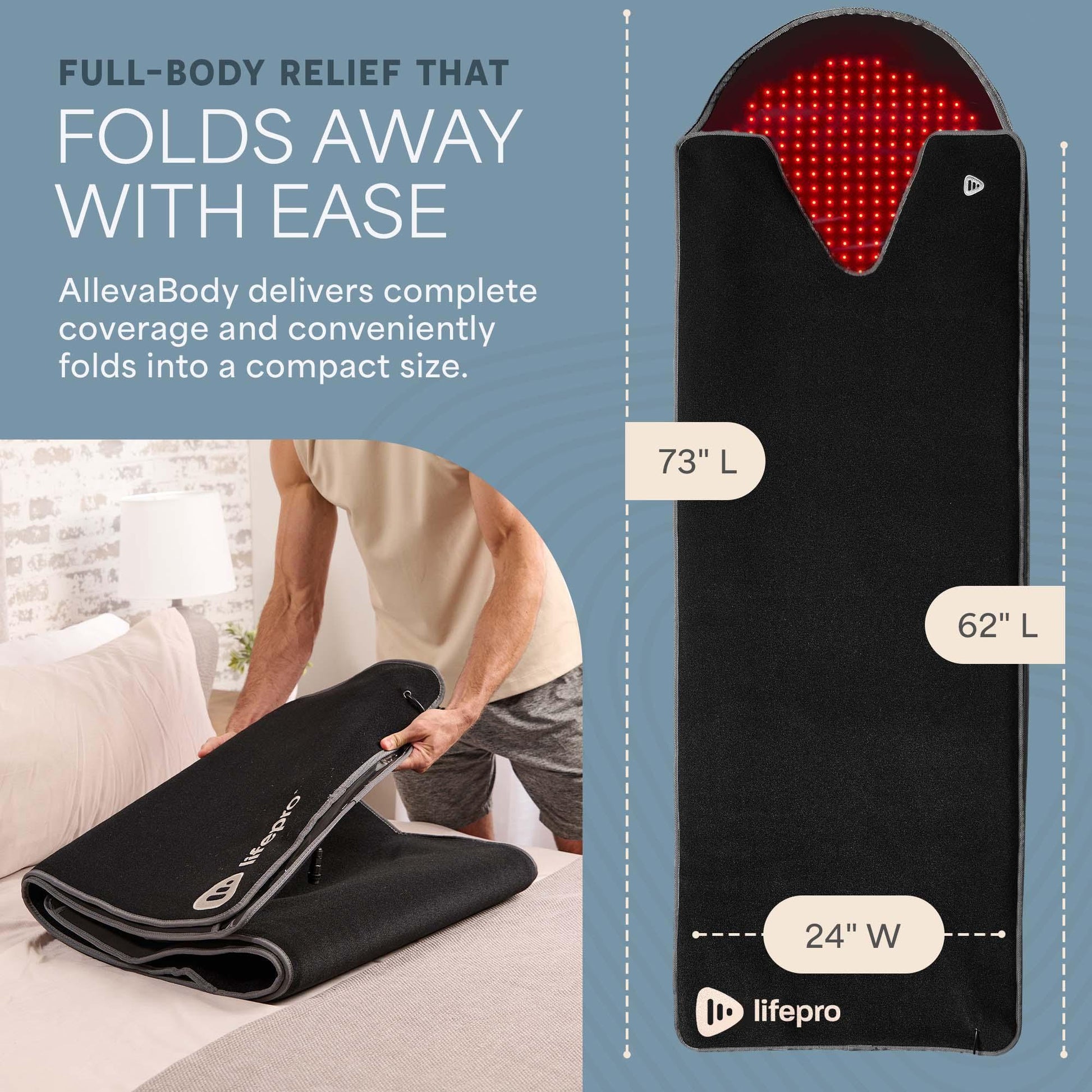 AllevaBody Red Light Therapy Wrap