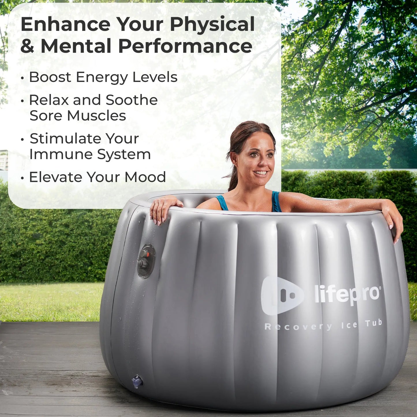 Allevachill Pro Recovery Ice Tub