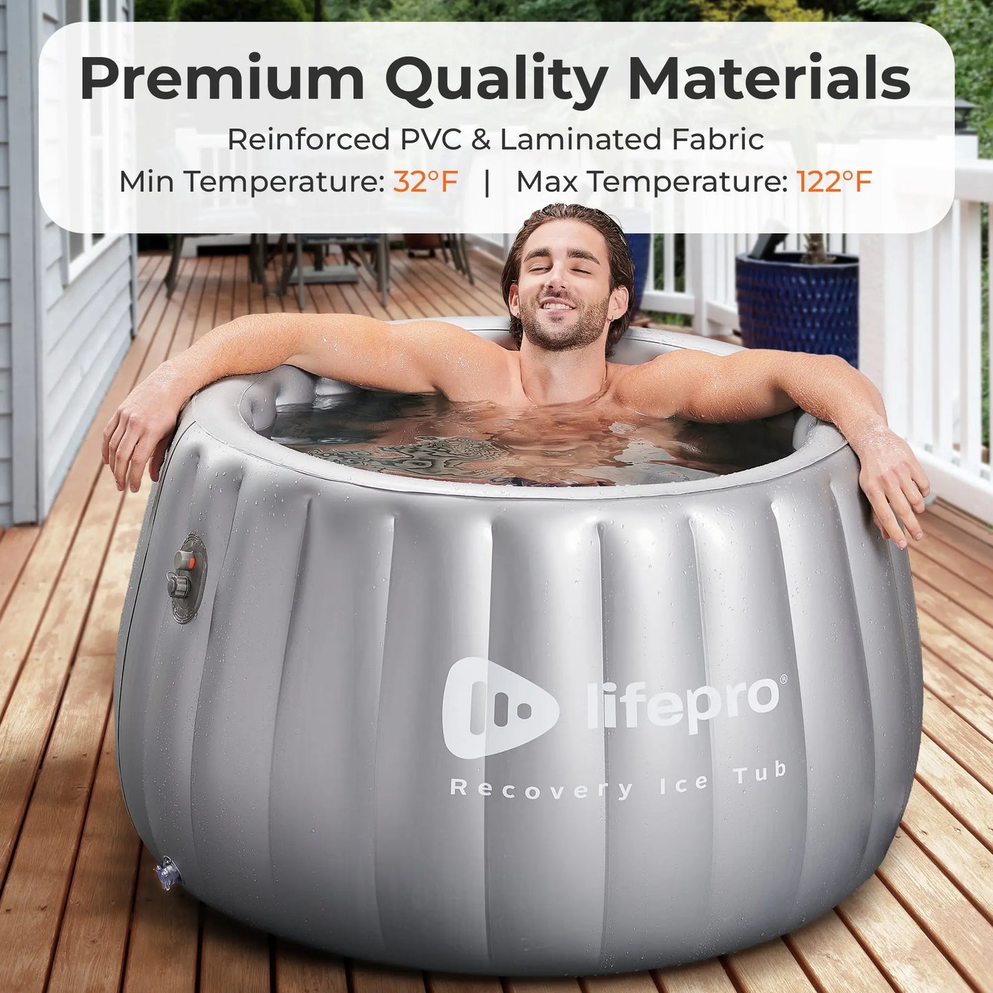 Allevachill Pro Recovery Ice Tub