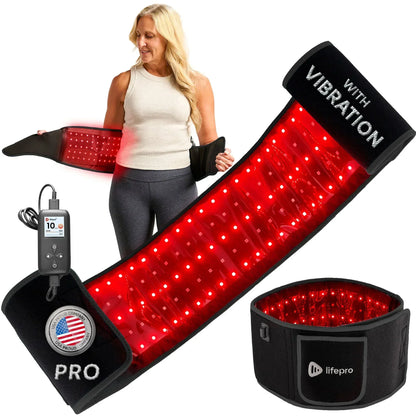 AllevaRed Pro Light Therapy Belt