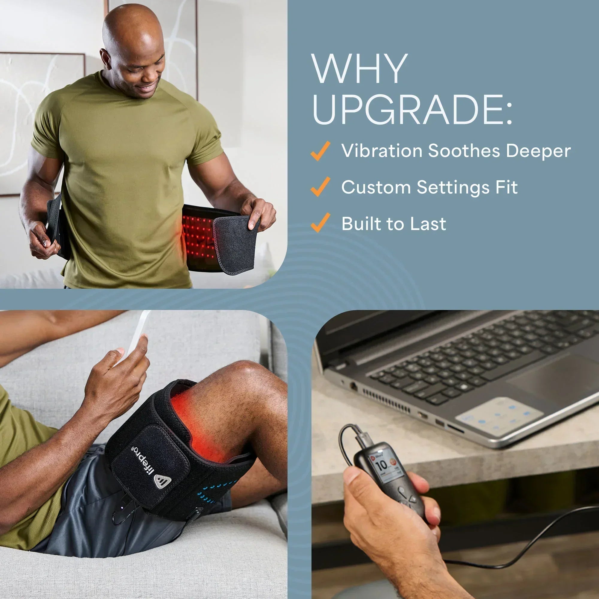 AllevaRed Pro Therapy Belt | Lifepro Wellness Therapy