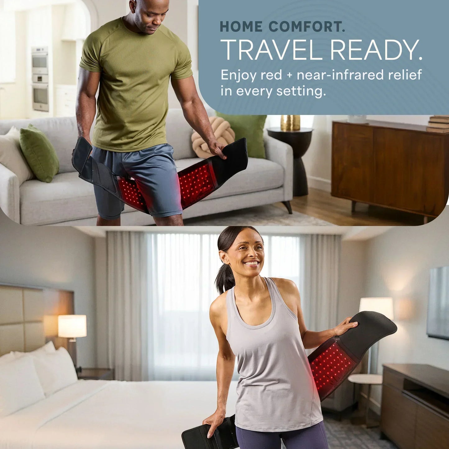 AllevaRed Pro Light Therapy Belt