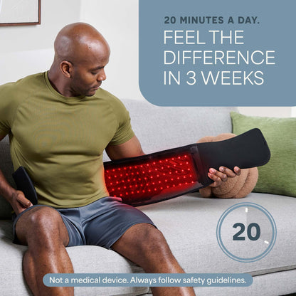 AllevaRed Pro Light Therapy Belt