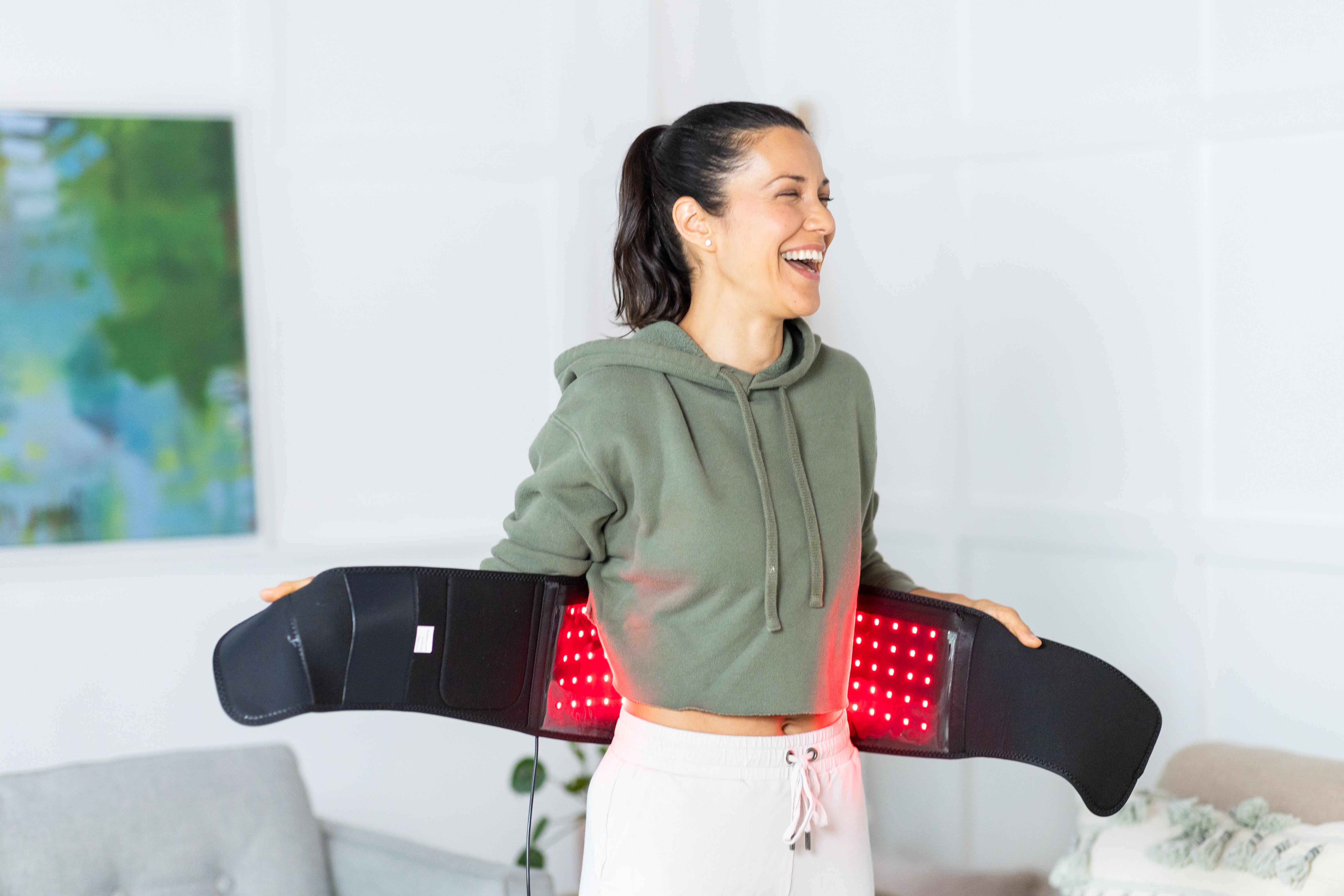 AllevaRed Pro Therapy Belt | Lifepro Wellness Therapy