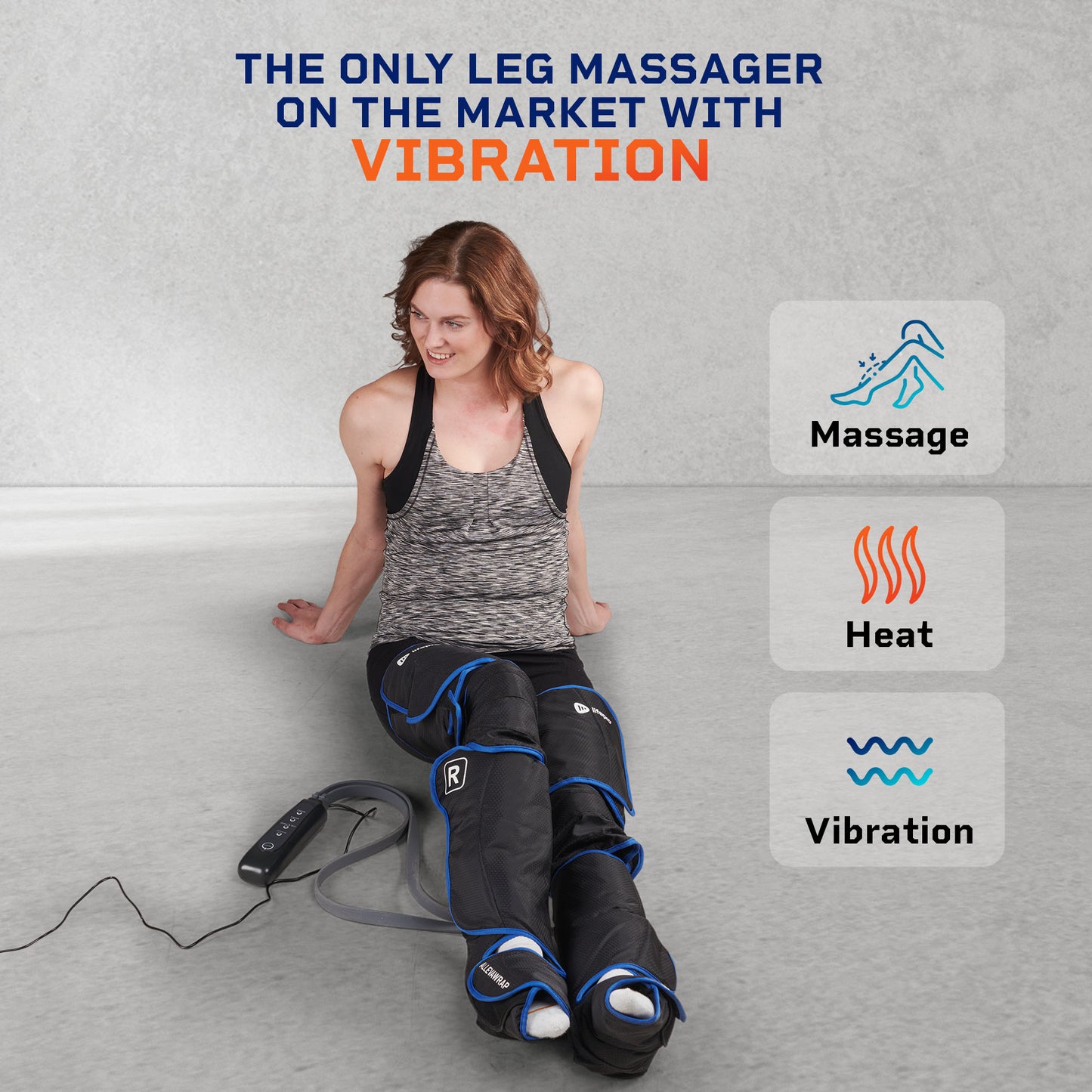 AllevaWrap™ Air Compression Leg Massager