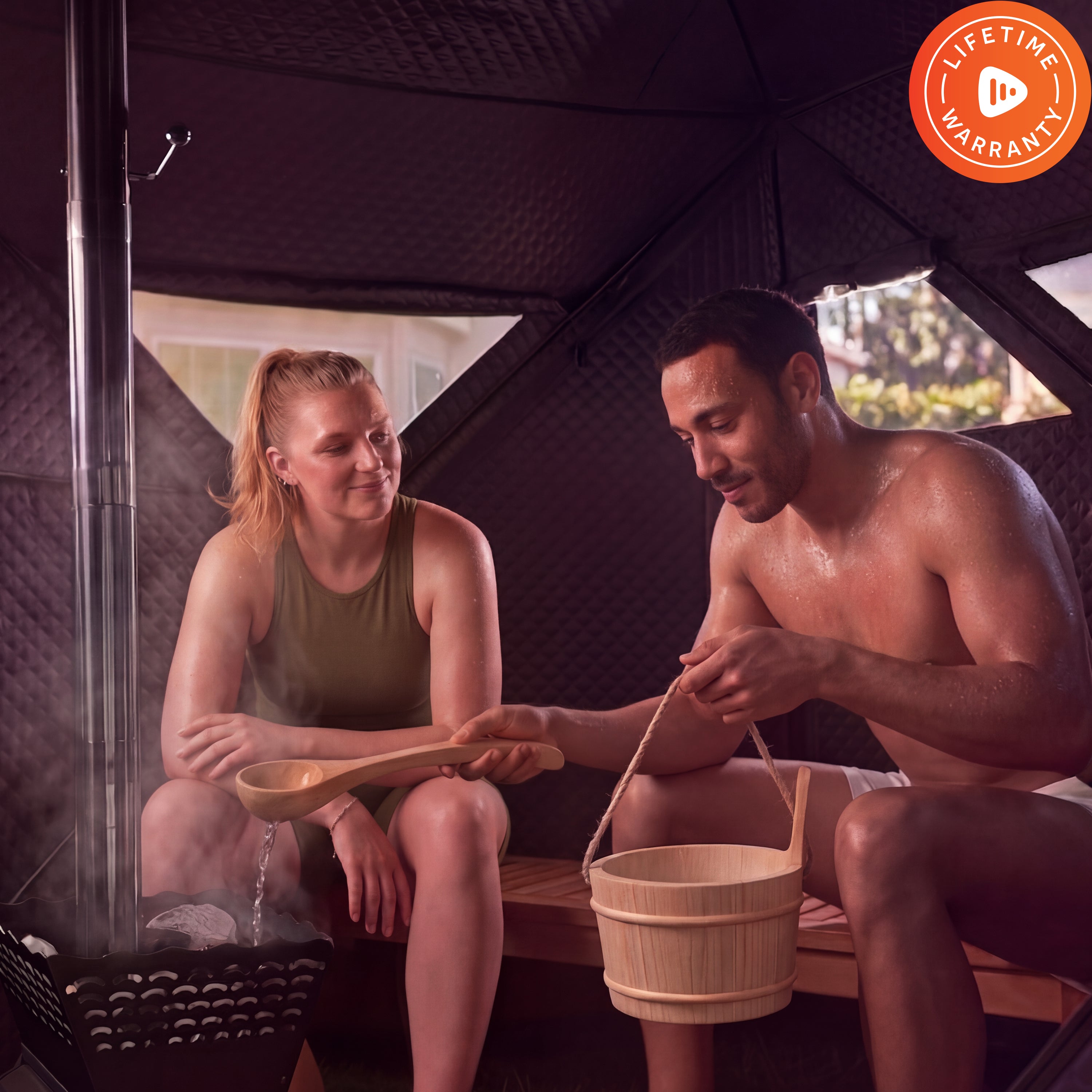 Outside Sauna Tent: ZenZone | LifePro – Lifepro