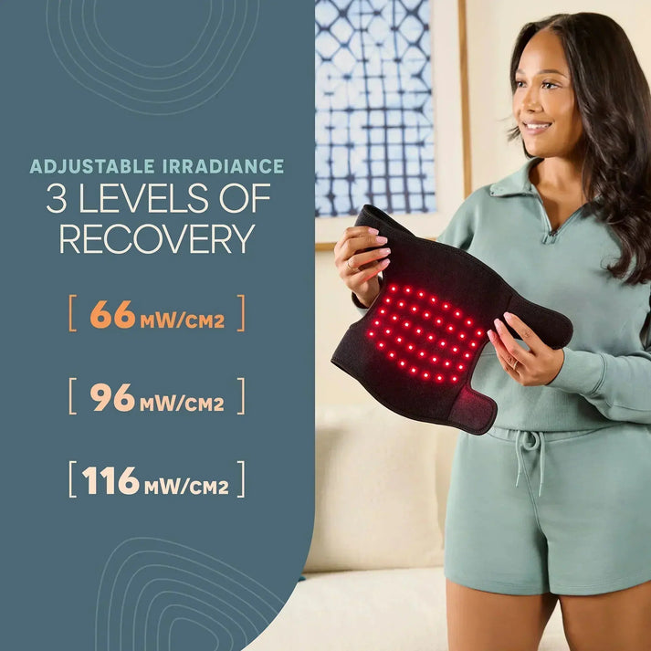 BioRecover Go Light Therapy Knee Brace | Pain Relief | Lifepro