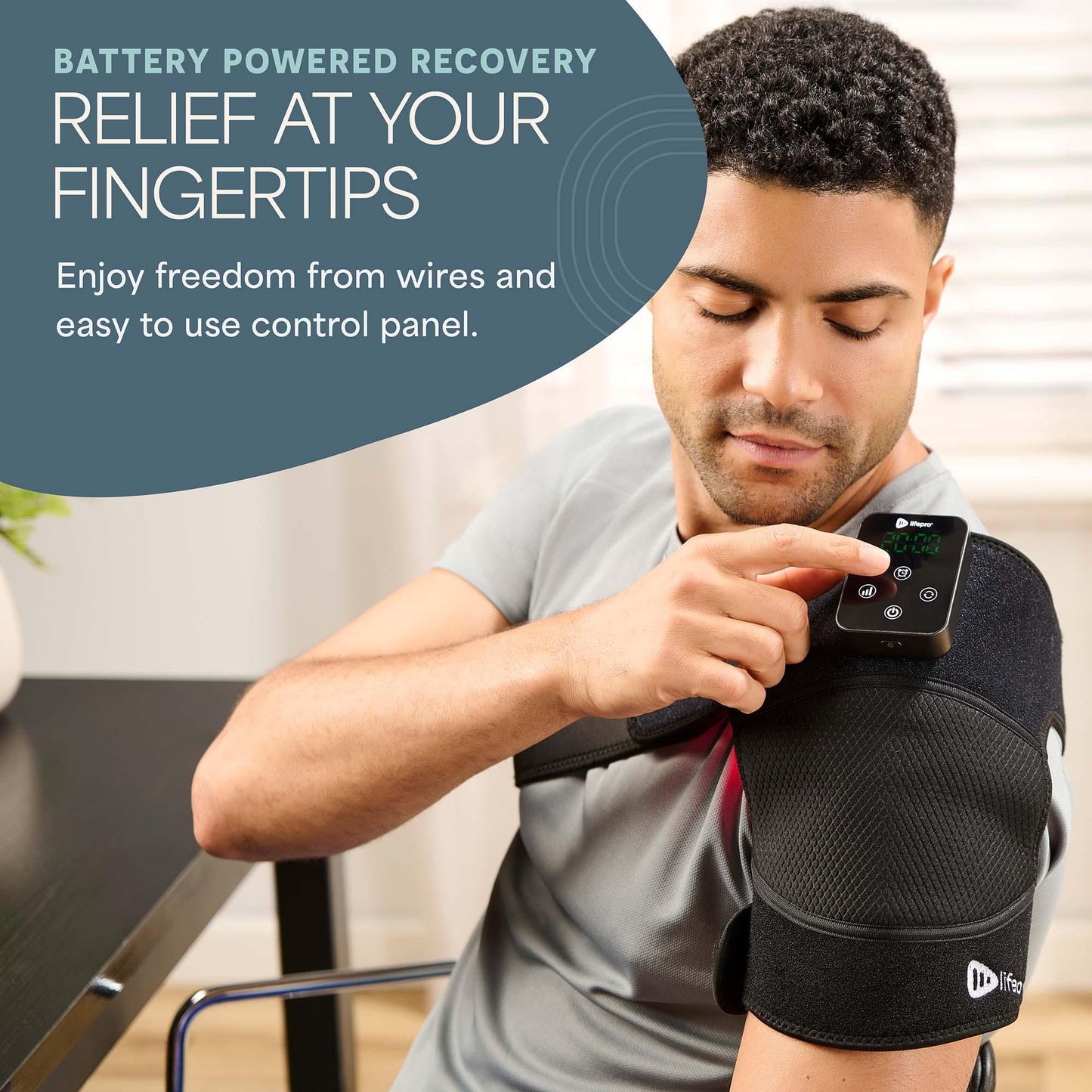 BioRecover Go Light Therapy Knee Brace