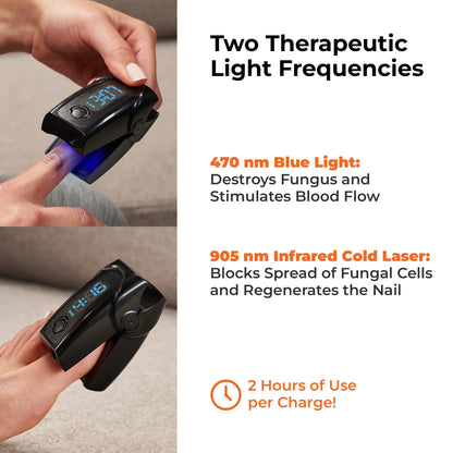 MicroRemedy Light Therapy Nail Restoration Device 