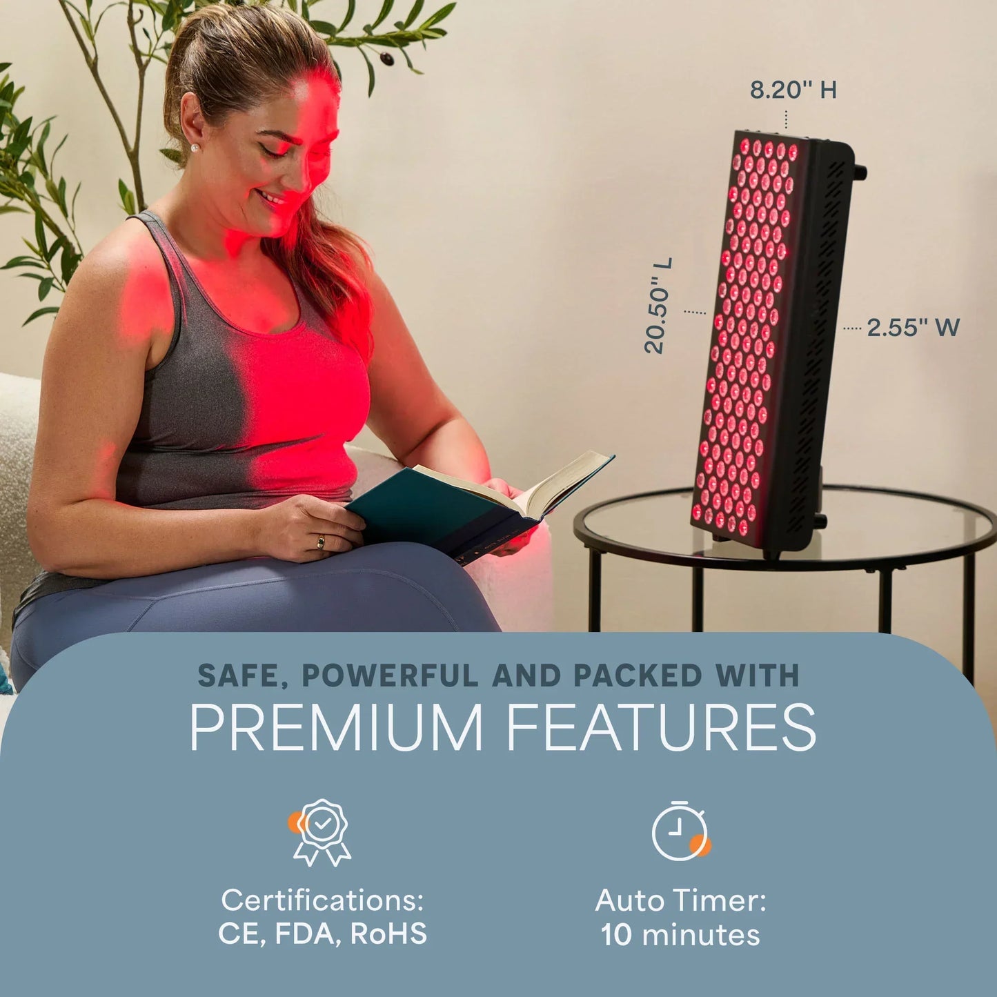 BioHeal Plus Red Light Panel