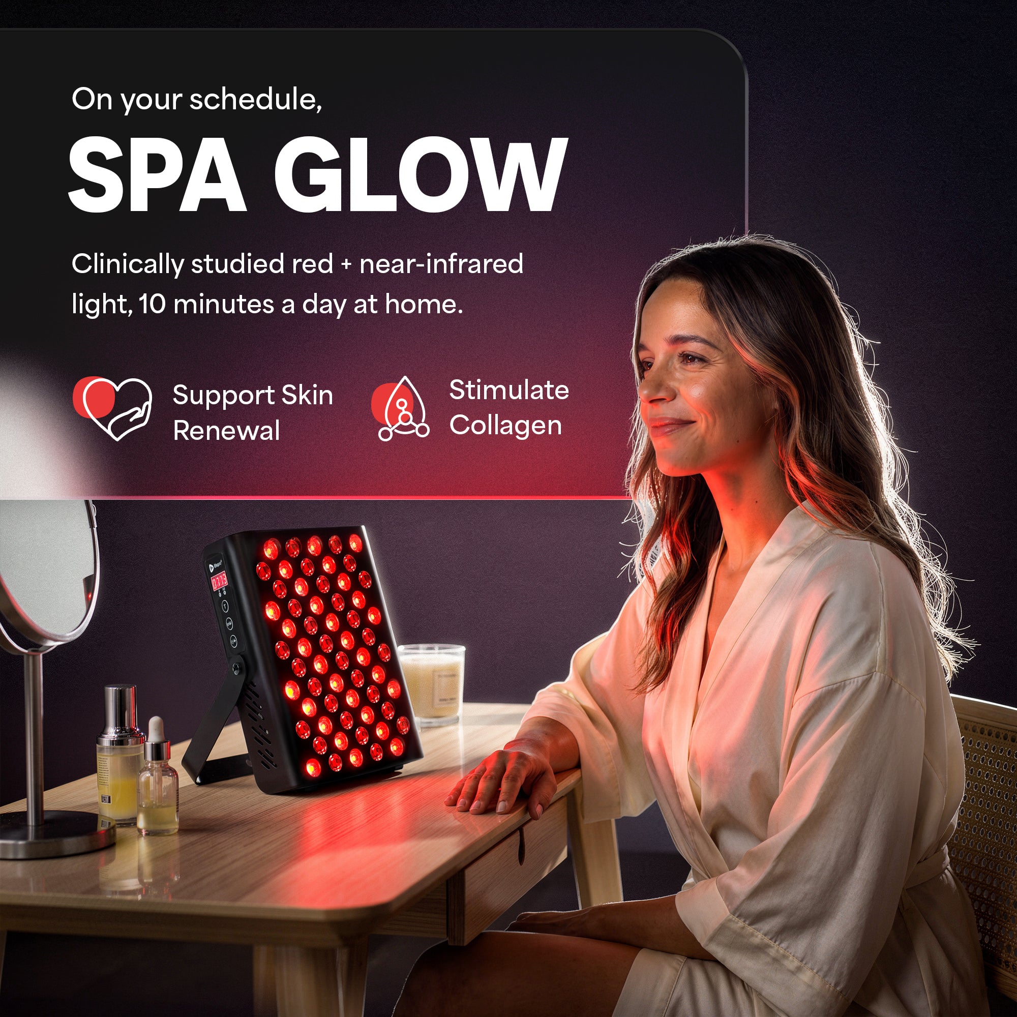 BioHeal Infrared Red Light Therapy Panel – Lifepro