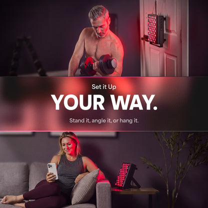 BioHeal Red Light Panel: Set It Up Your Way