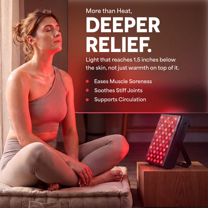 BioHeal Red Light Panel: Deeper Relief
