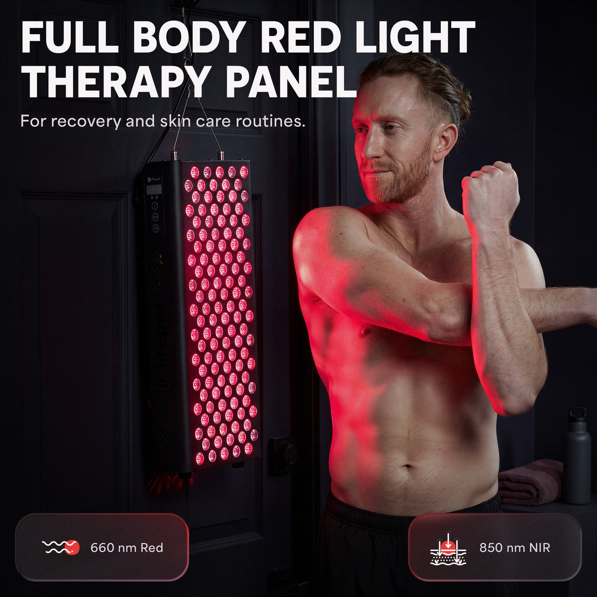 BioHeal Plus Red Light Panel: Whole-Body Red Light