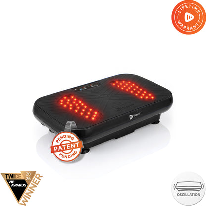 VibraRed Vibration Plate with Red Light Therapy