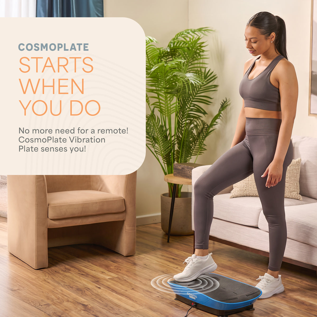 CosmoPlate Vibration Plate With Bluetooth Technology