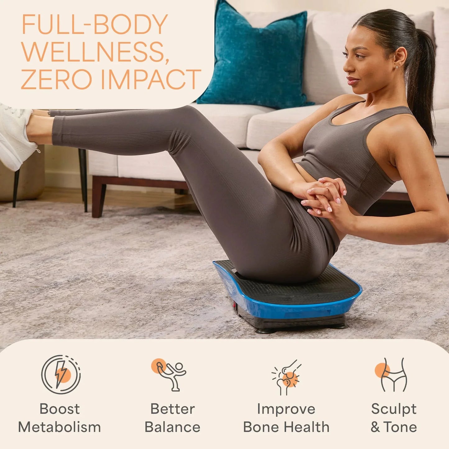 CosmoPlate Vibration Plate With Bluetooth Technology