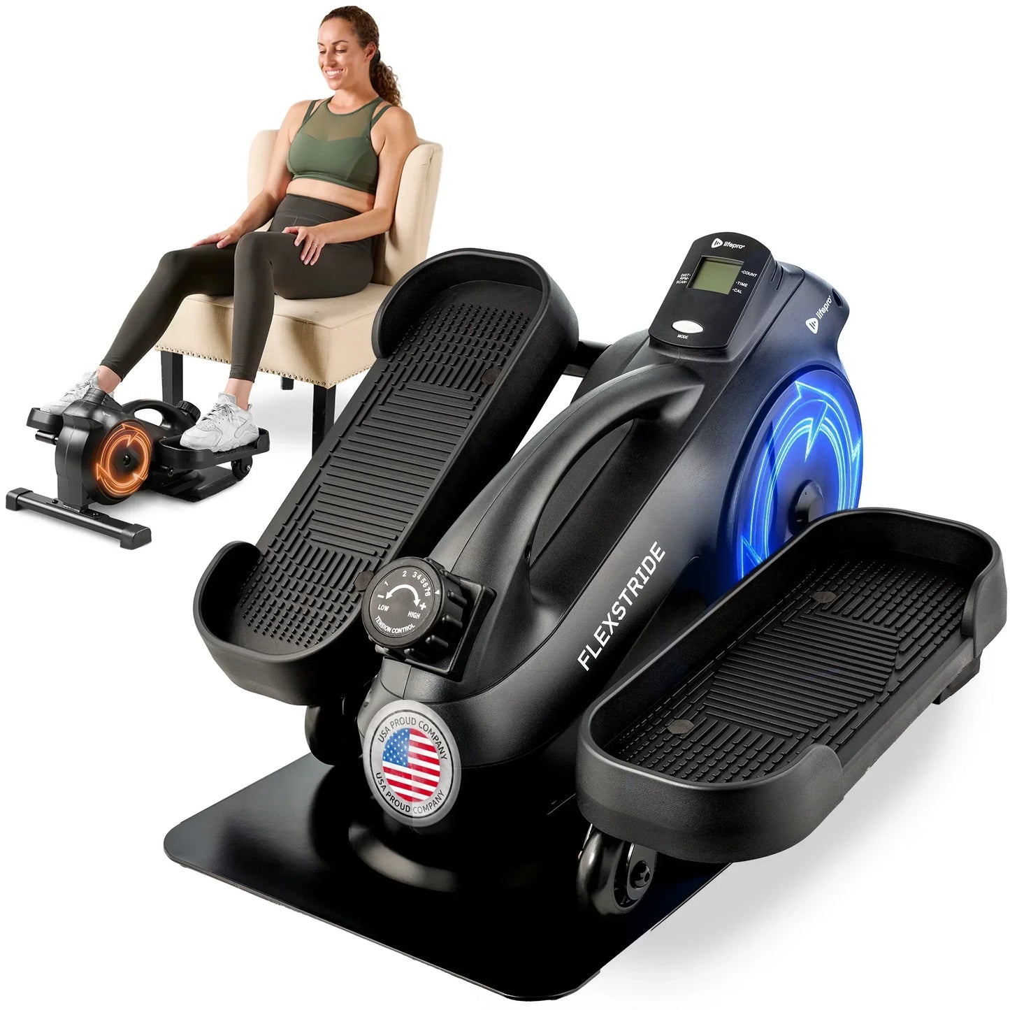 FlexStride Under Desk Elliptical