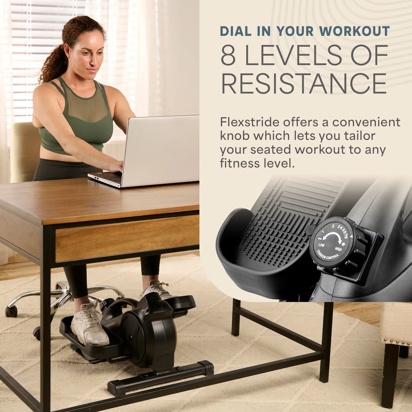 FlexStride Under Desk Elliptical
