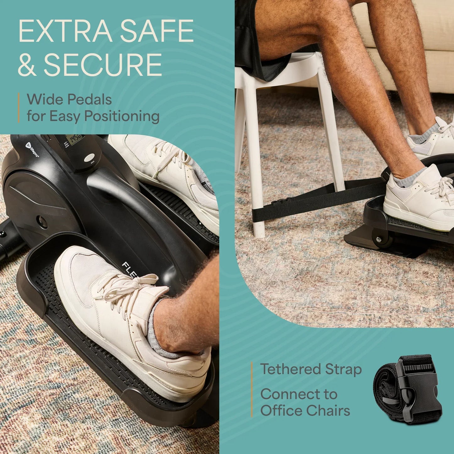 FlexStride Under Desk Elliptical