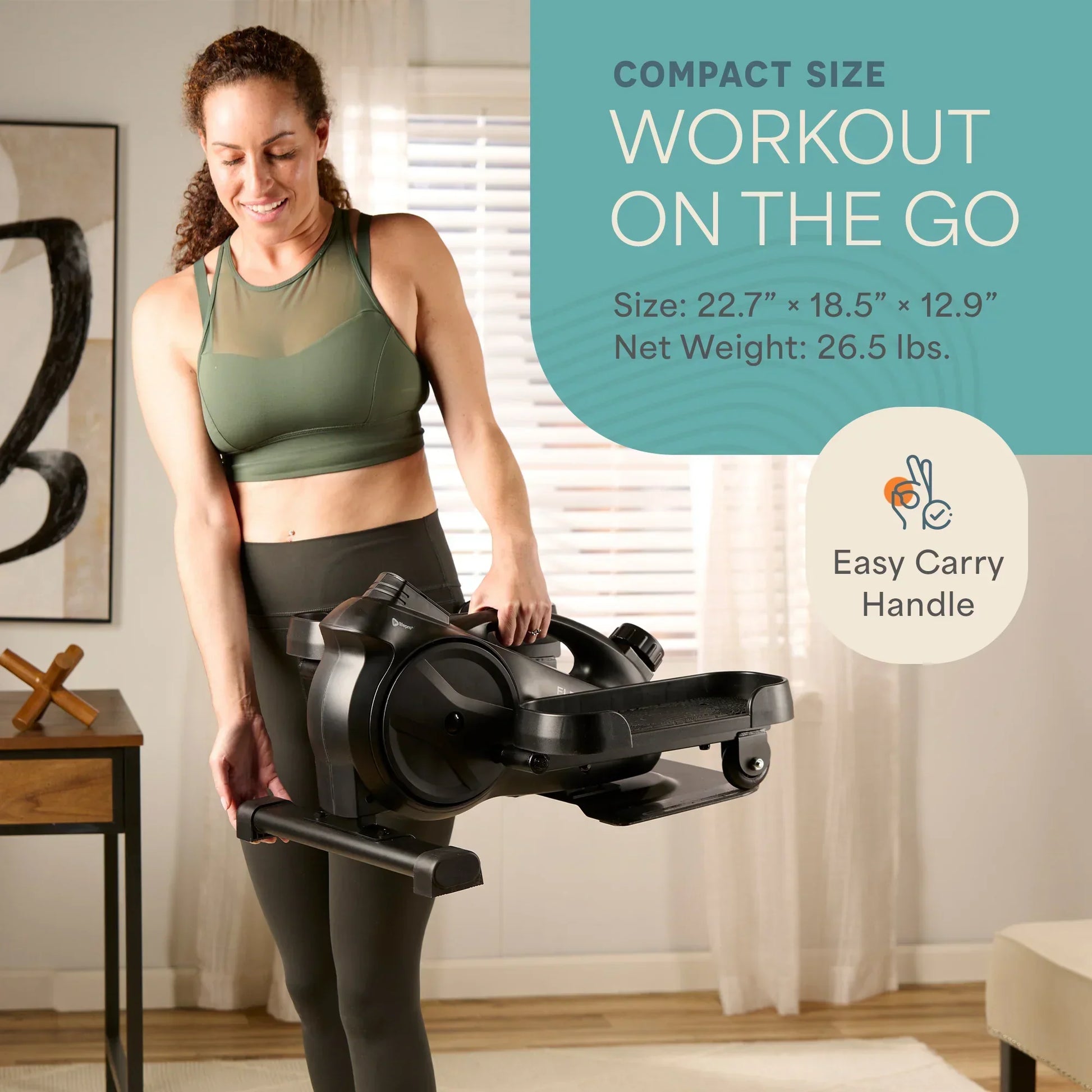 FlexStride Under Desk Elliptical – Lifepro