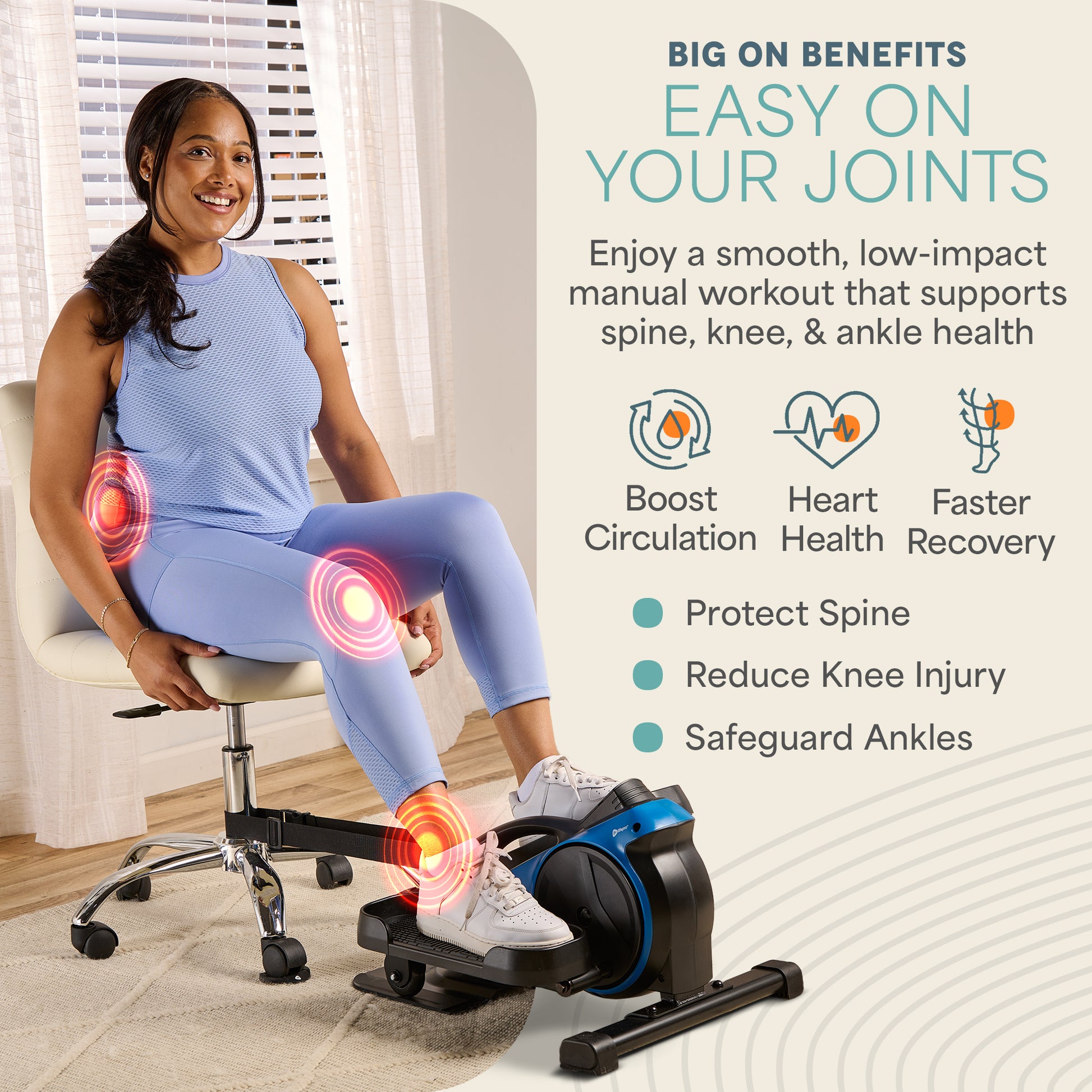 FlexStride Plus Under Desk Elliptical
