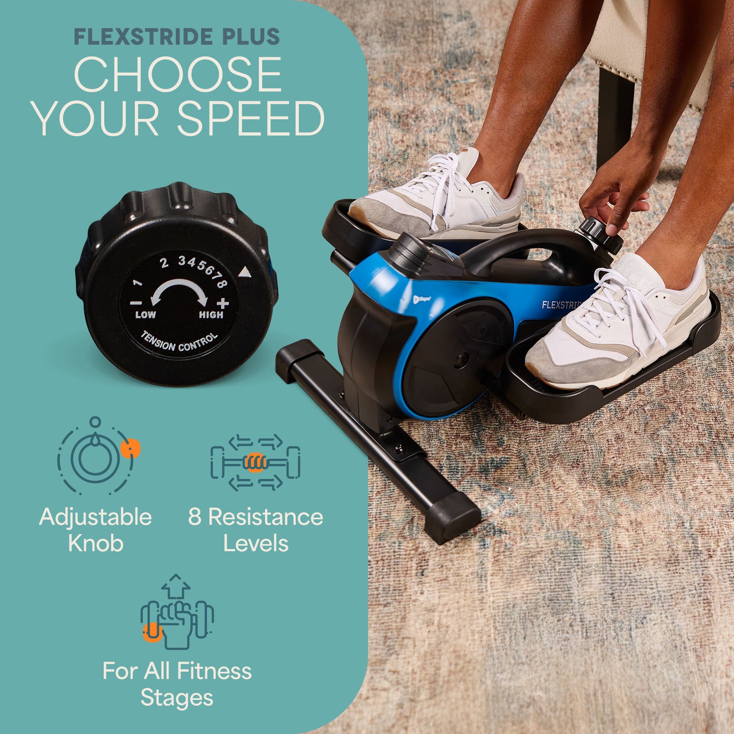 FlexStride Plus Under Desk Elliptical