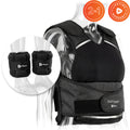 Weighted FlexVest with Ankle Weights (Women 5–15 lb / Men 5–20 lb)