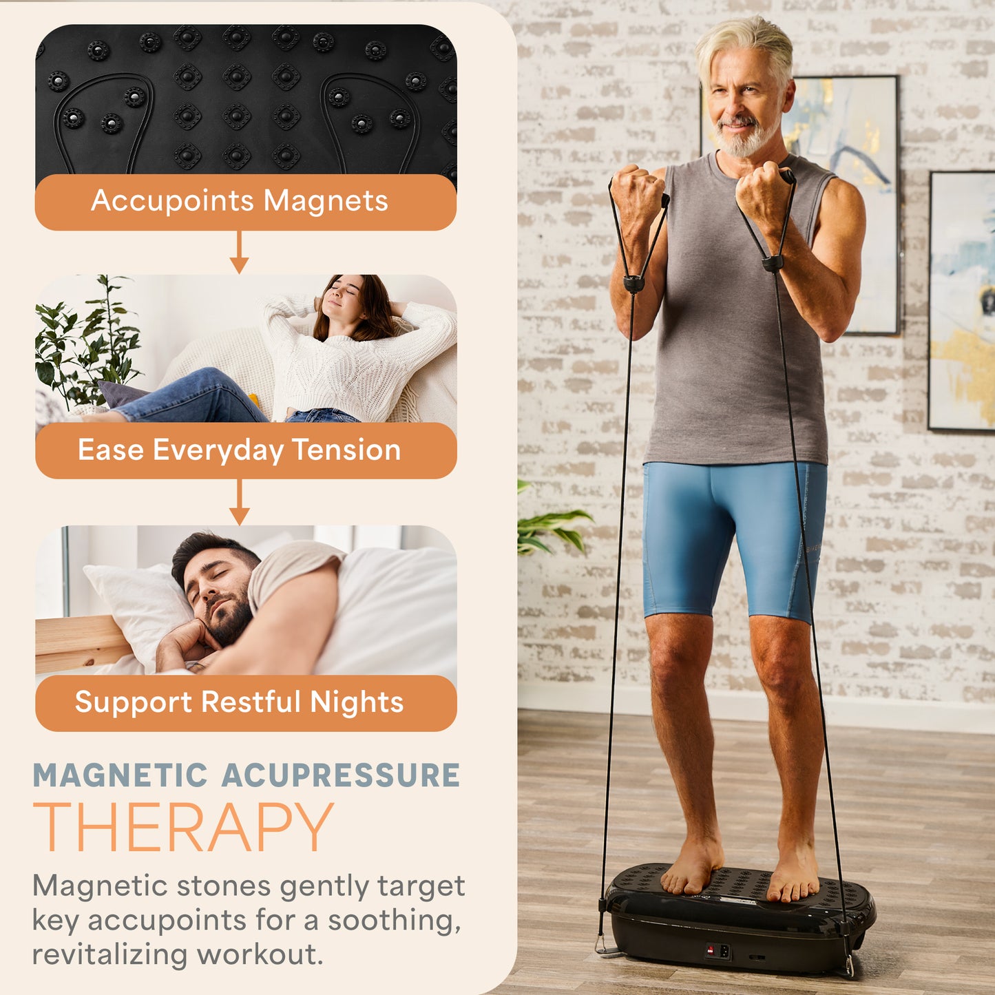 Lifepro HexaPlate Lite Vibration Plate Machine