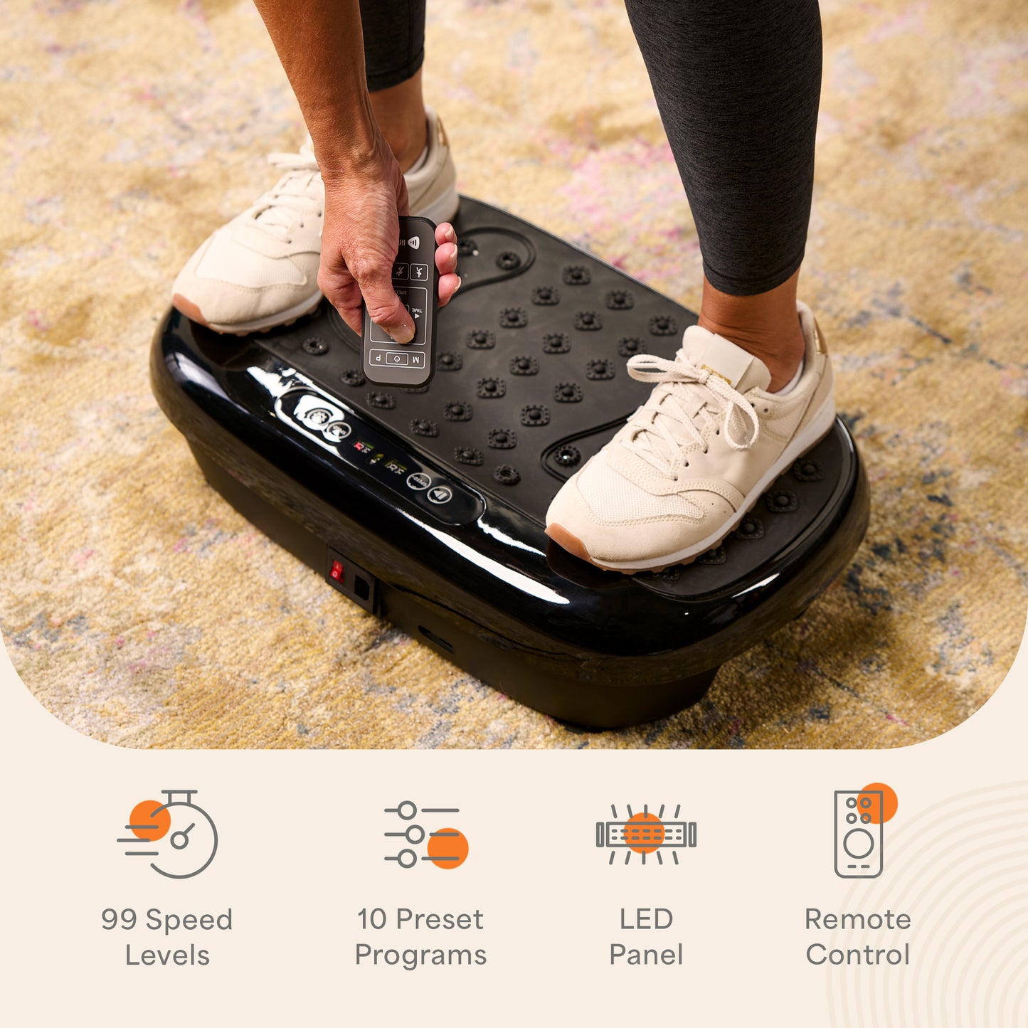Lifepro HexaPlate Lite Vibration Plate Machine