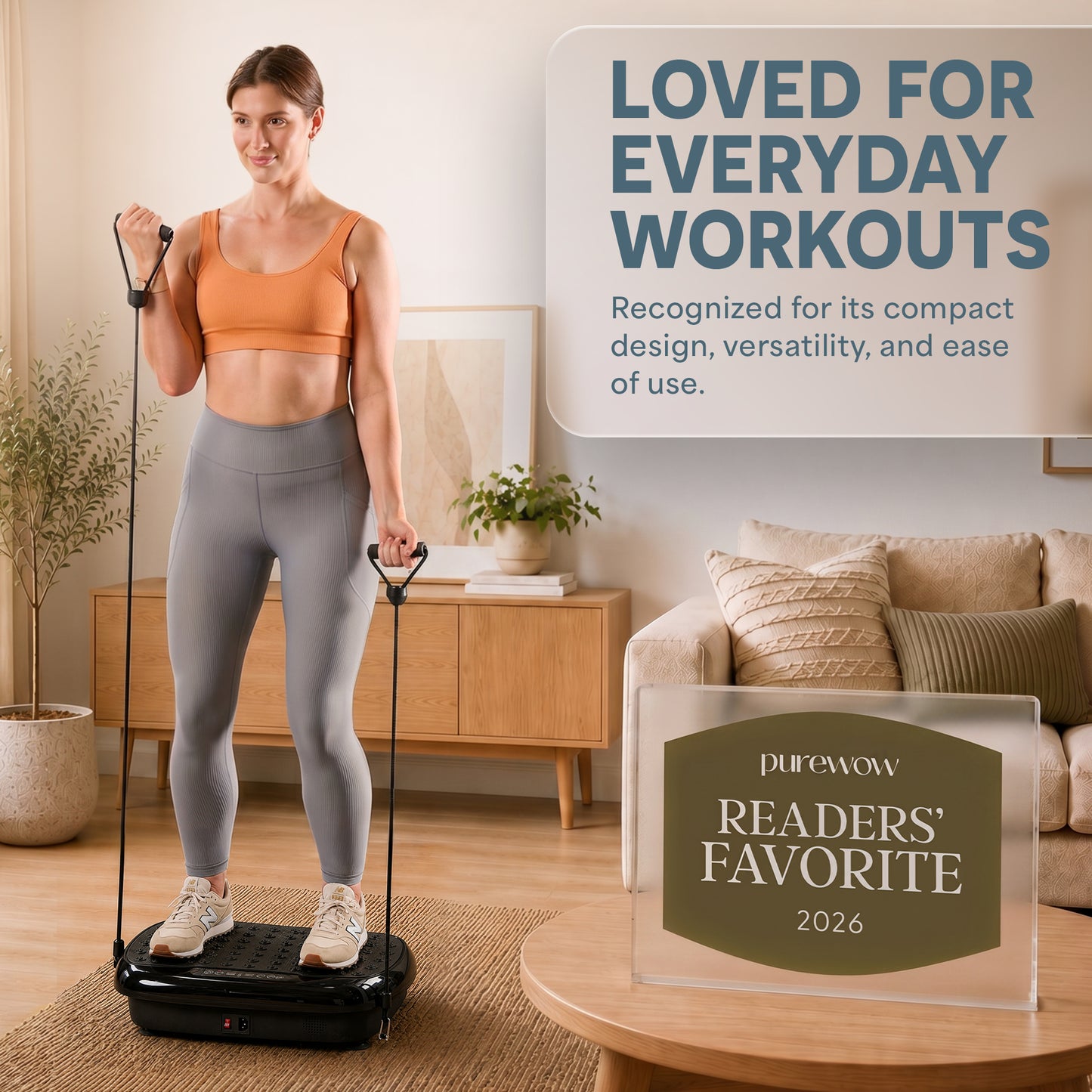 Lifepro HexaPlate Lite Vibration Plate Machine