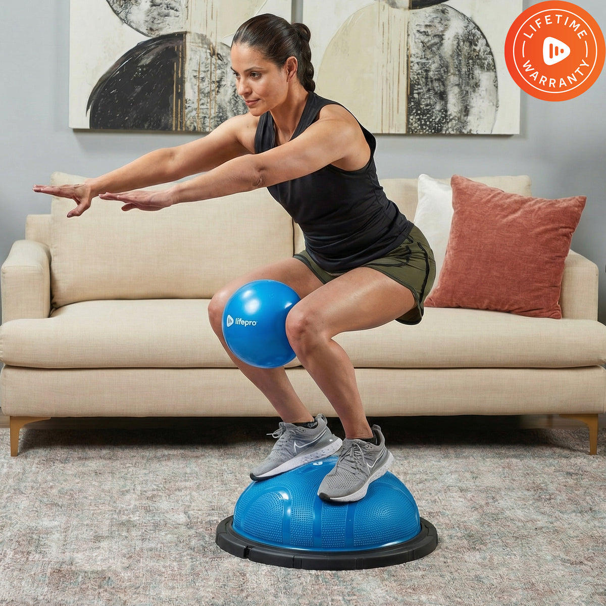 Horizon Half Balancing Ball: Half Exercise Ball | Lifepro