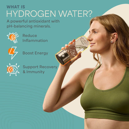 HydroLife Plus - Hydrogen + Alkaline Water Bottle