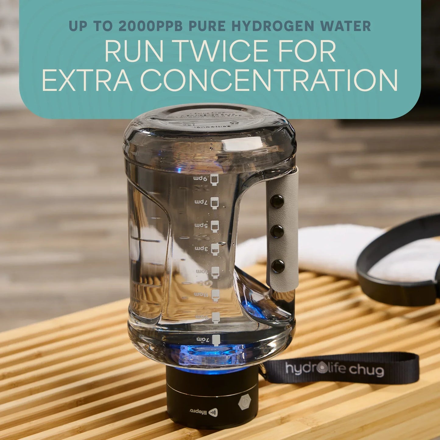 HydroLife Chug - Hydrogen Water Bottle