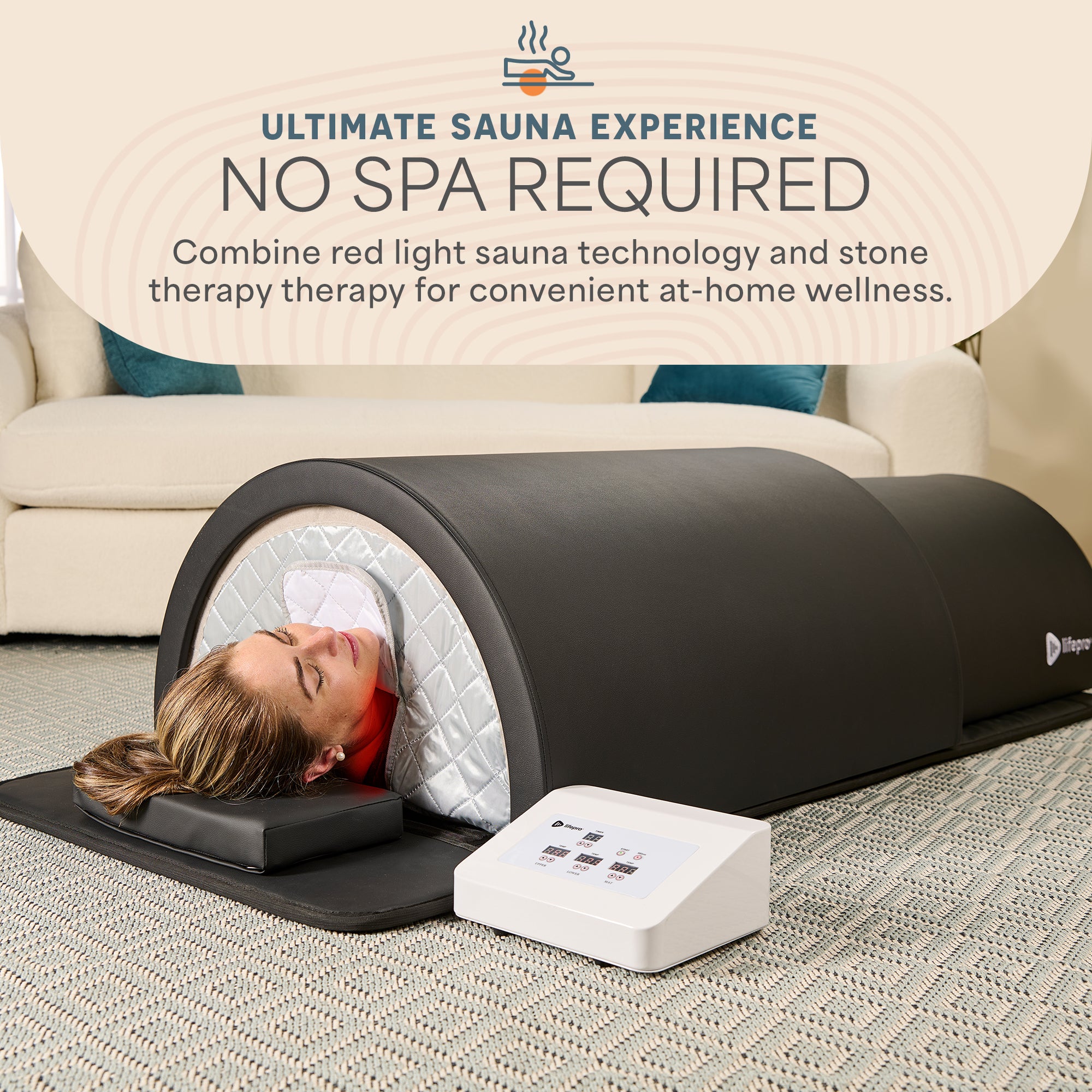 リフレドーム InfraDome-Far Infrared Sauna Dome | Lifepro
