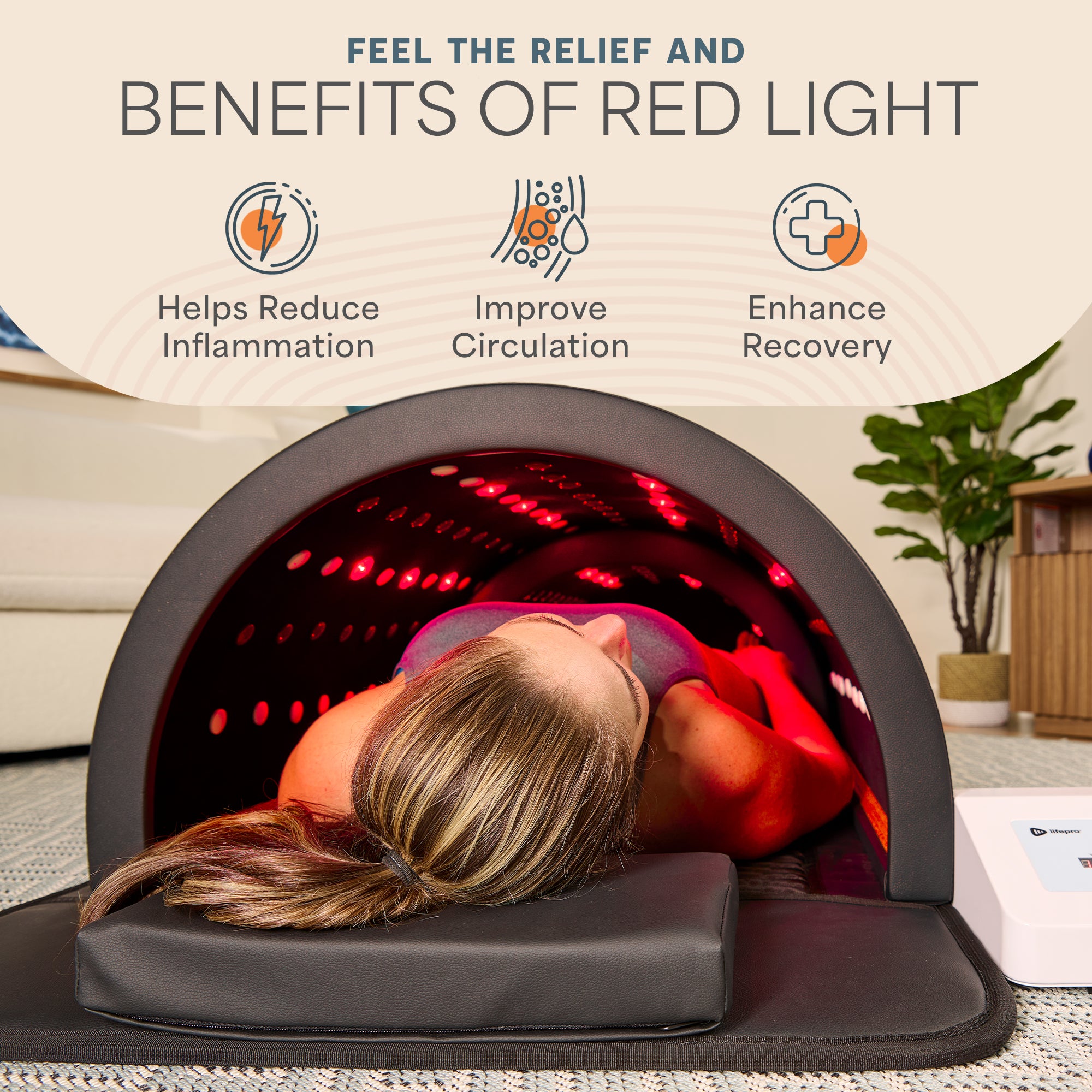 リフレドーム InfraDome-Far Infrared Sauna Dome | Lifepro