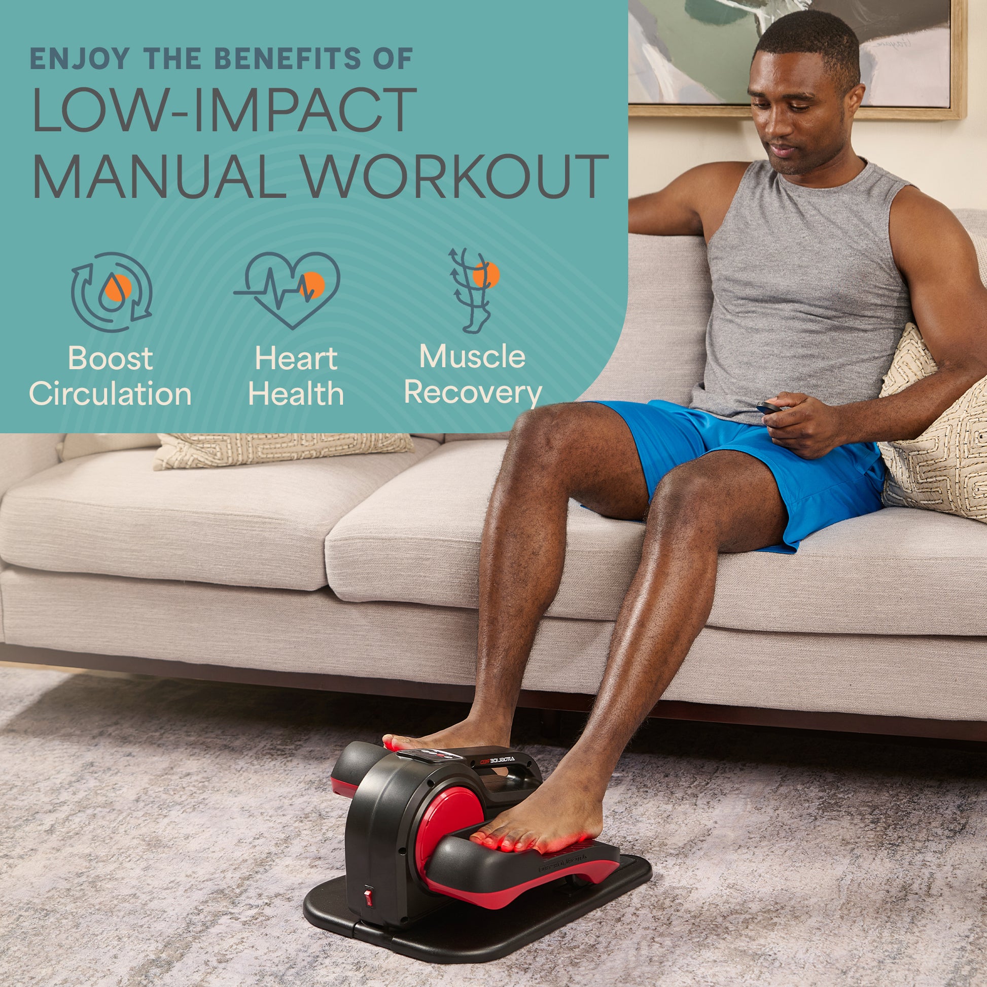 AutoGlide Automatic Under Desk Elliptical Machine – Lifepro