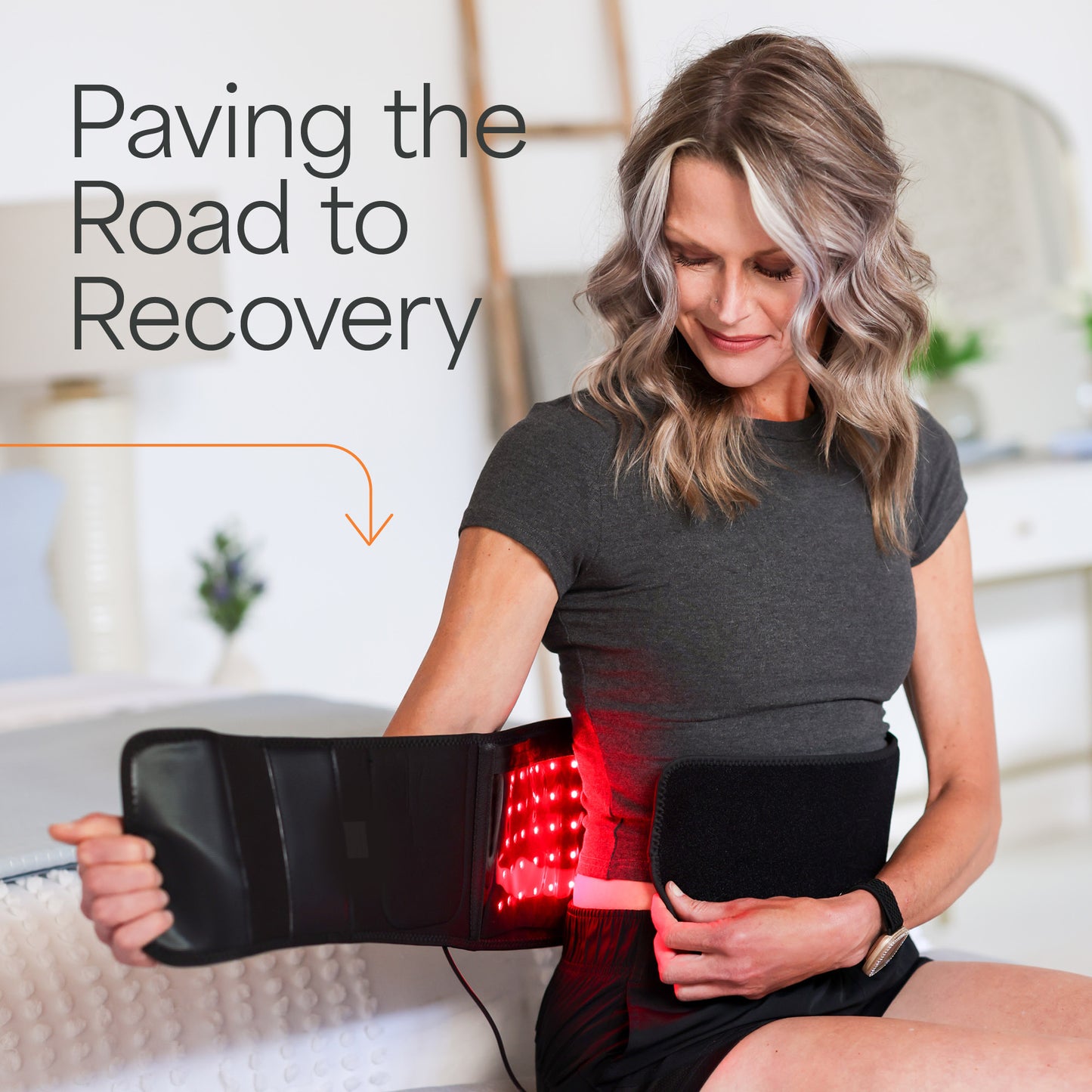 AllevaRed Light Therapy Belt