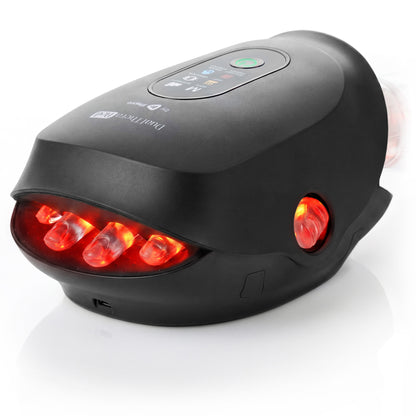 DualThera Hand Massager with Finger Stretching & Red Light Therapy