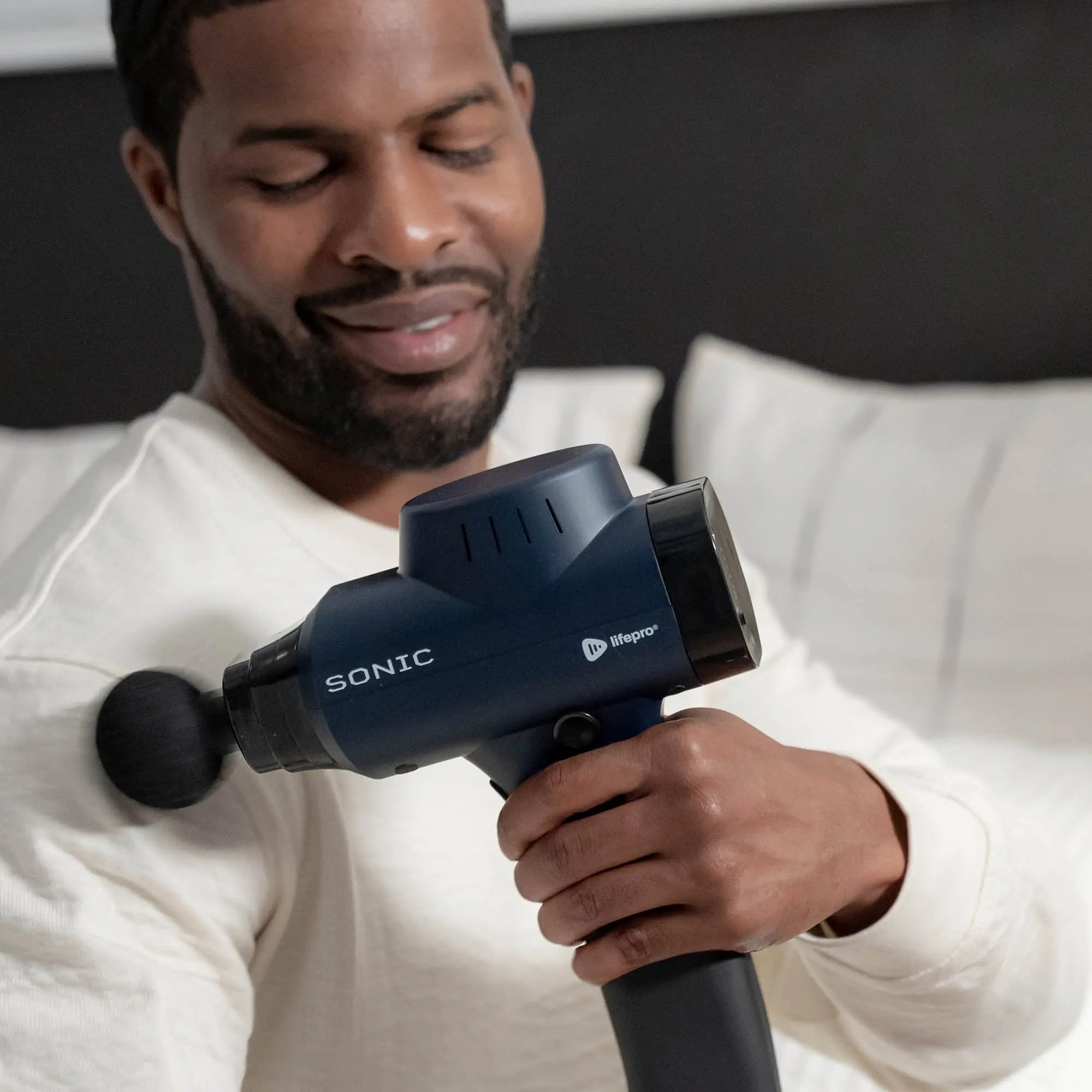 Sonic Handheld Percussion Massage Gun | Lifepro