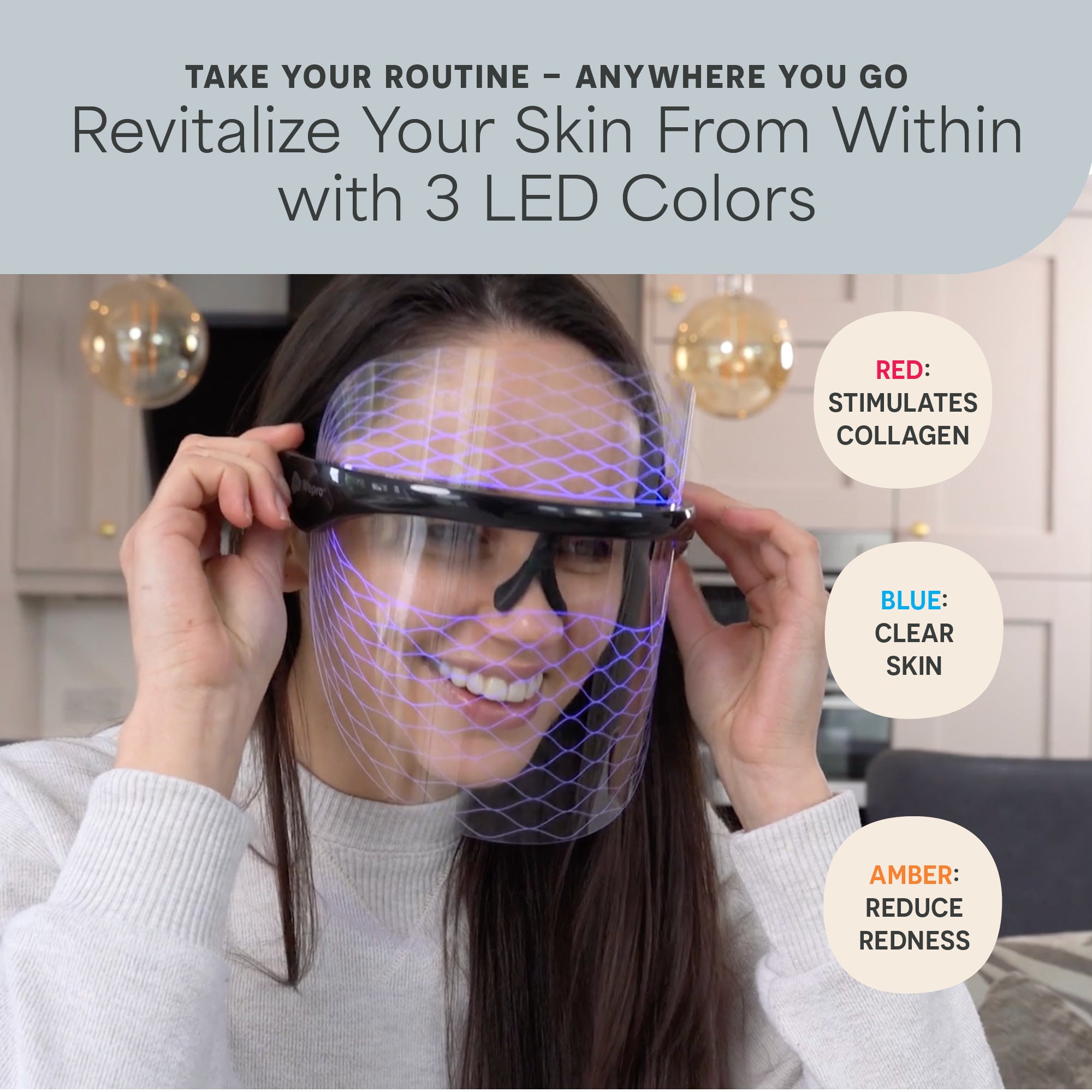 VizaCure Led Skin Mask | Lifepro Wellness Recovery VizaCure Led Skin Mask | Lifepro Wellness Recovery