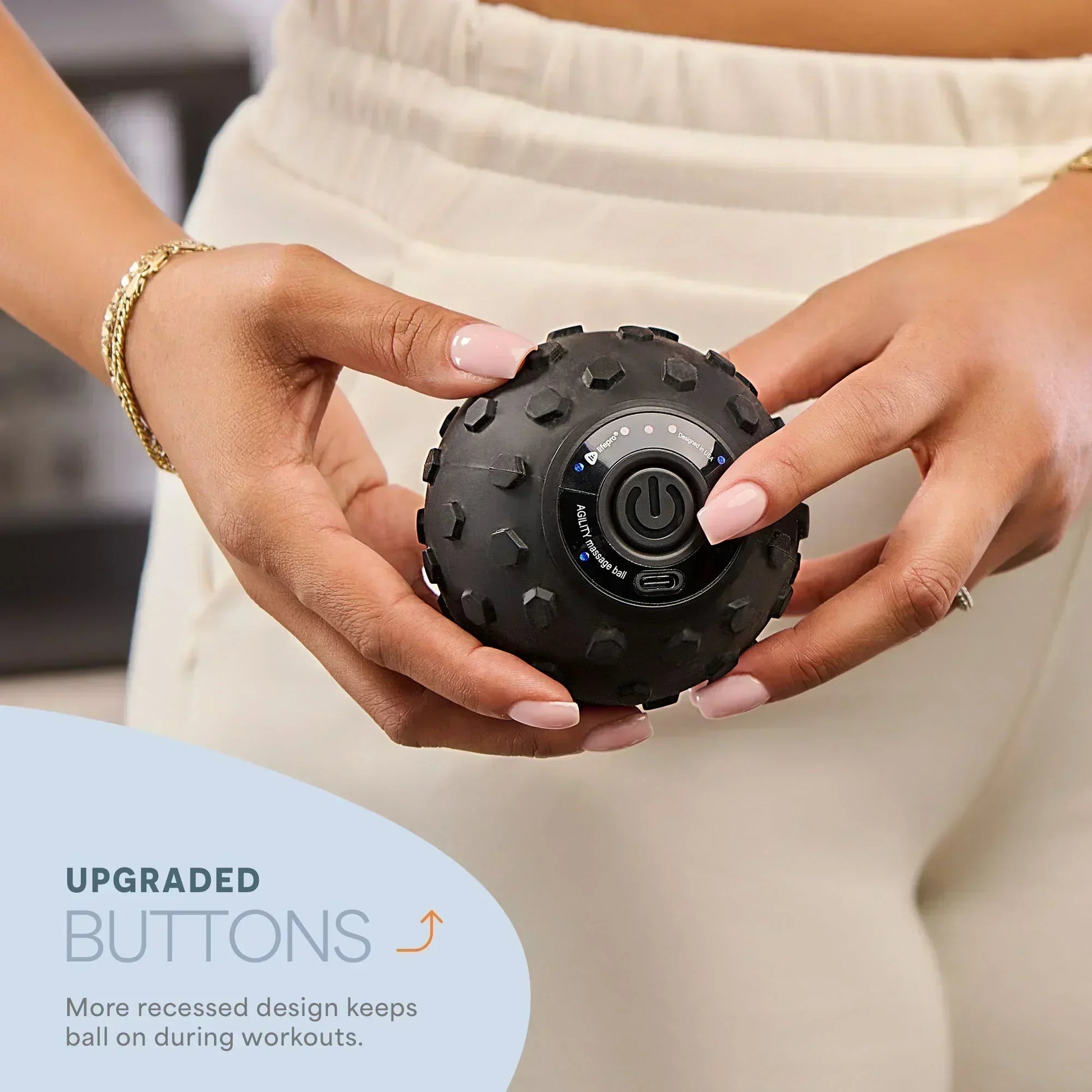 4-Speed Vibrating Massage Ball | Lifepro 4-Speed Vibrating Massage Ball | Lifepro