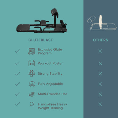 GluteBlast™ Hip Thrust Machine