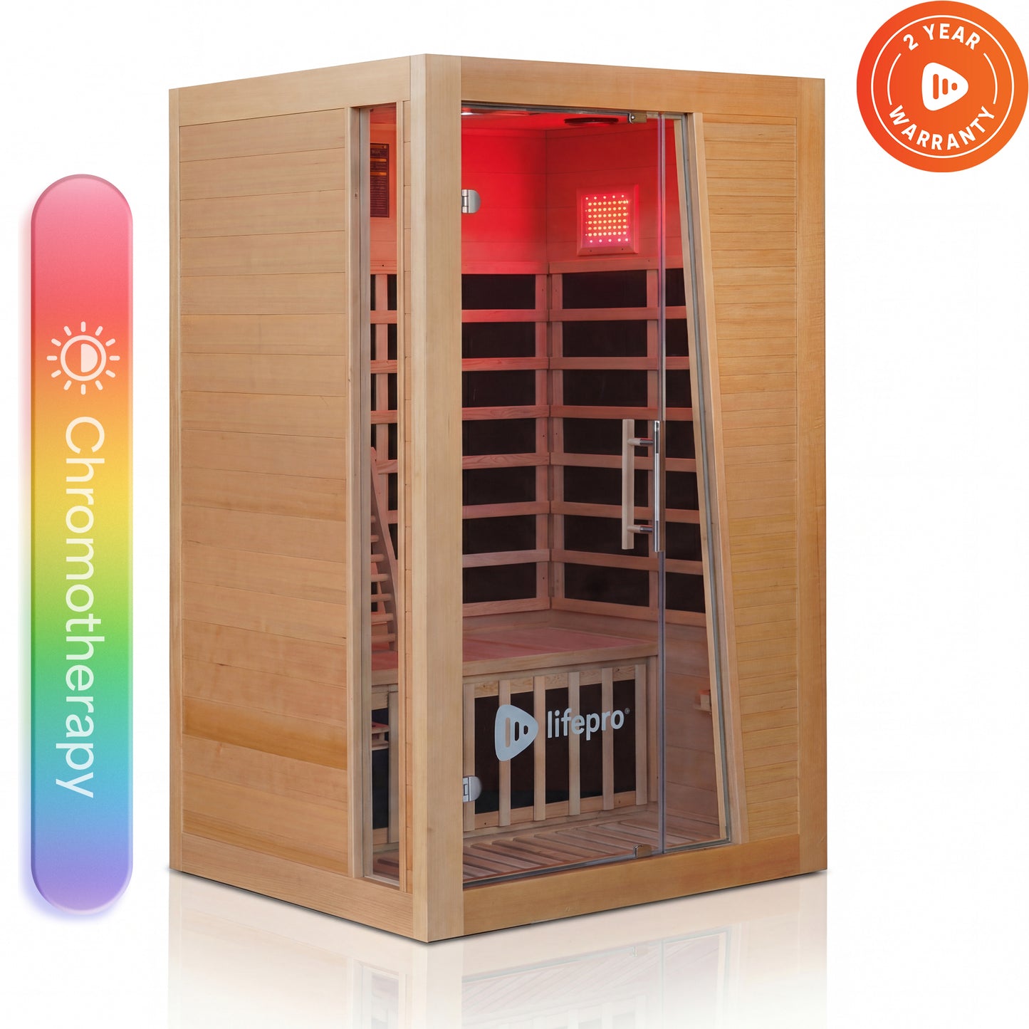 RejuvaCure™ Duet: Two-Person Infrared Sauna