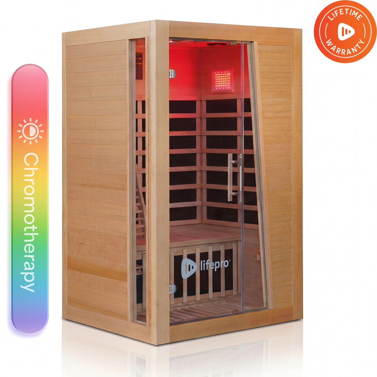 RejuvaCure™ Duet: Two-Person Infrared Sauna