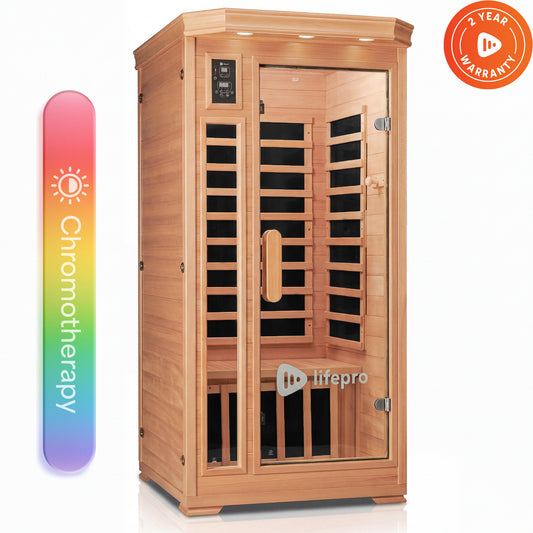 RejuvaCure™ One-Person Infrared Sauna