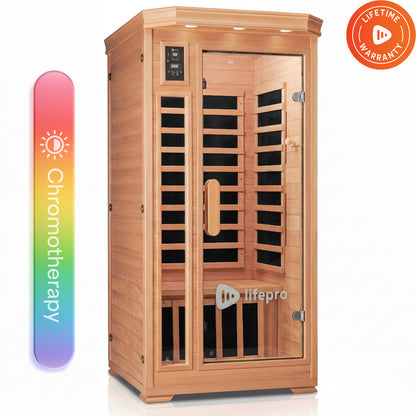 RejuvaCure™ One-Person Infrared Sauna