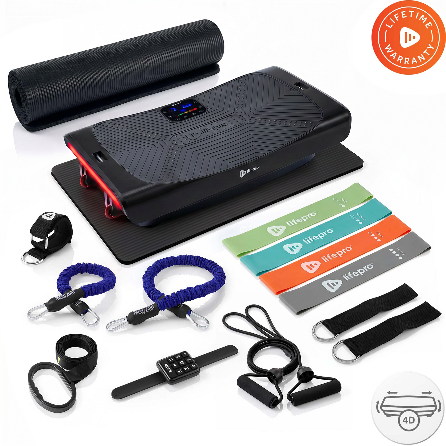 Rumblex Pro™ 4D Vibration Plate