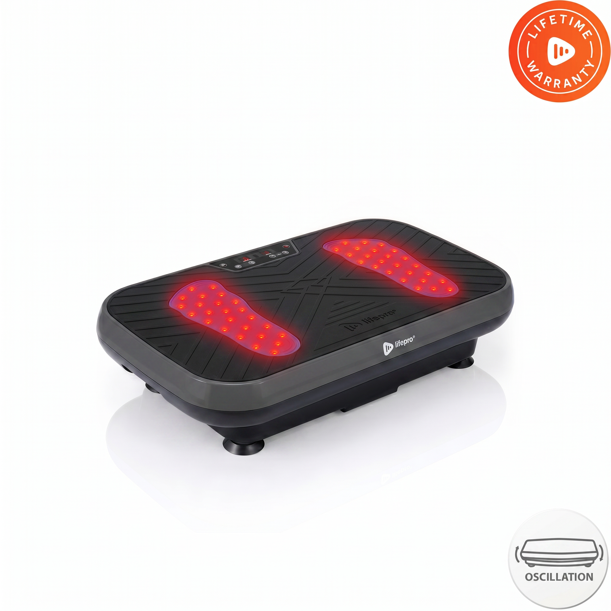 VibraRed Vibration Plate with Red Light Therapy
